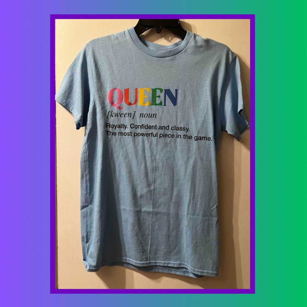 NEW: Pride QUEEN Graphic Tee Shirt